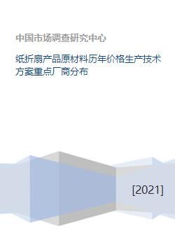 紙折扇產(chǎn)業(yè)全解析 原料、價(jià)格、技術(shù)與市場(chǎng)格局